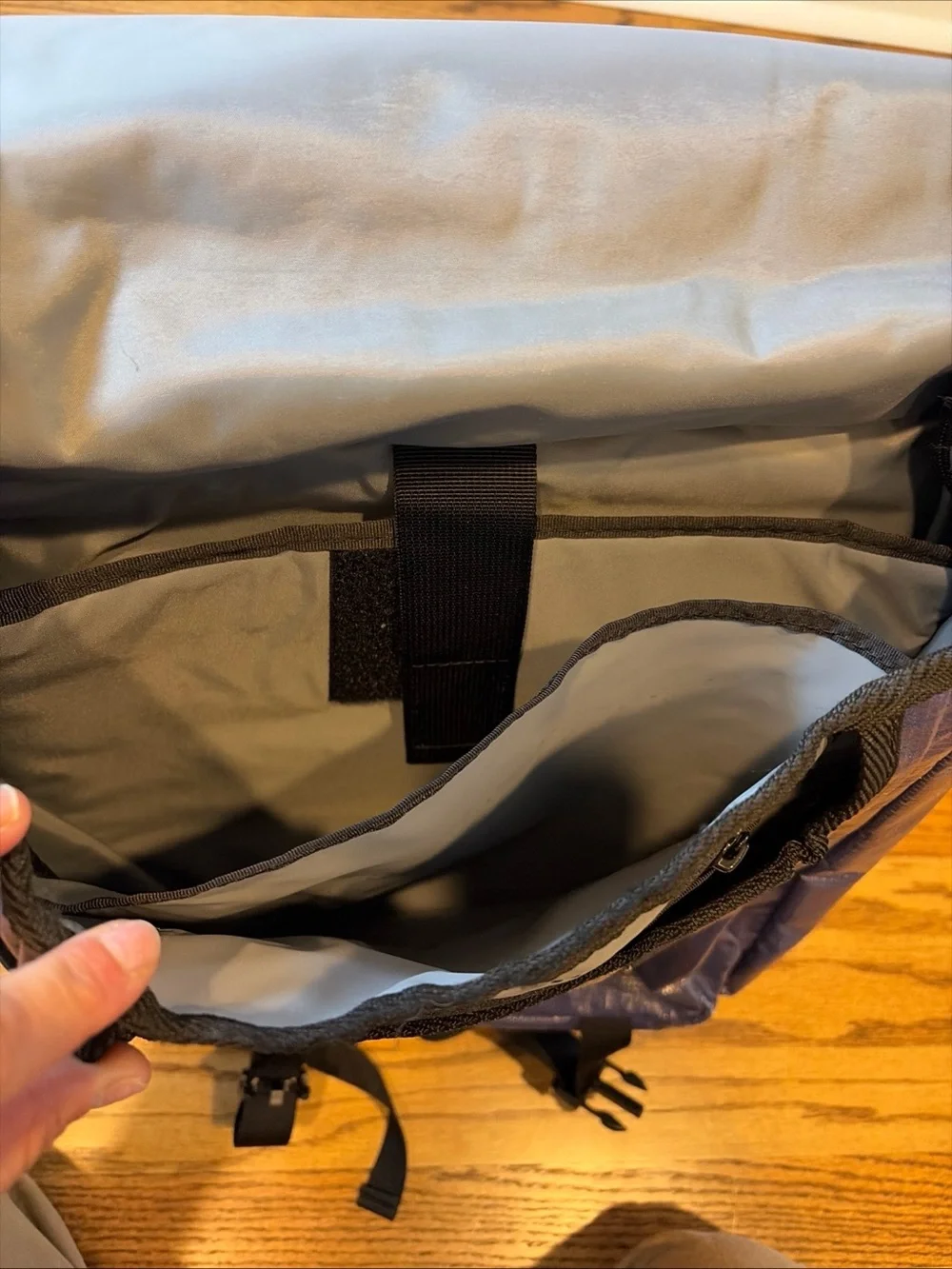 RAREFORM Brooklyn 20L Blue Backpack Laptop Sleeve Eco Upcycled Billboard Outdoor